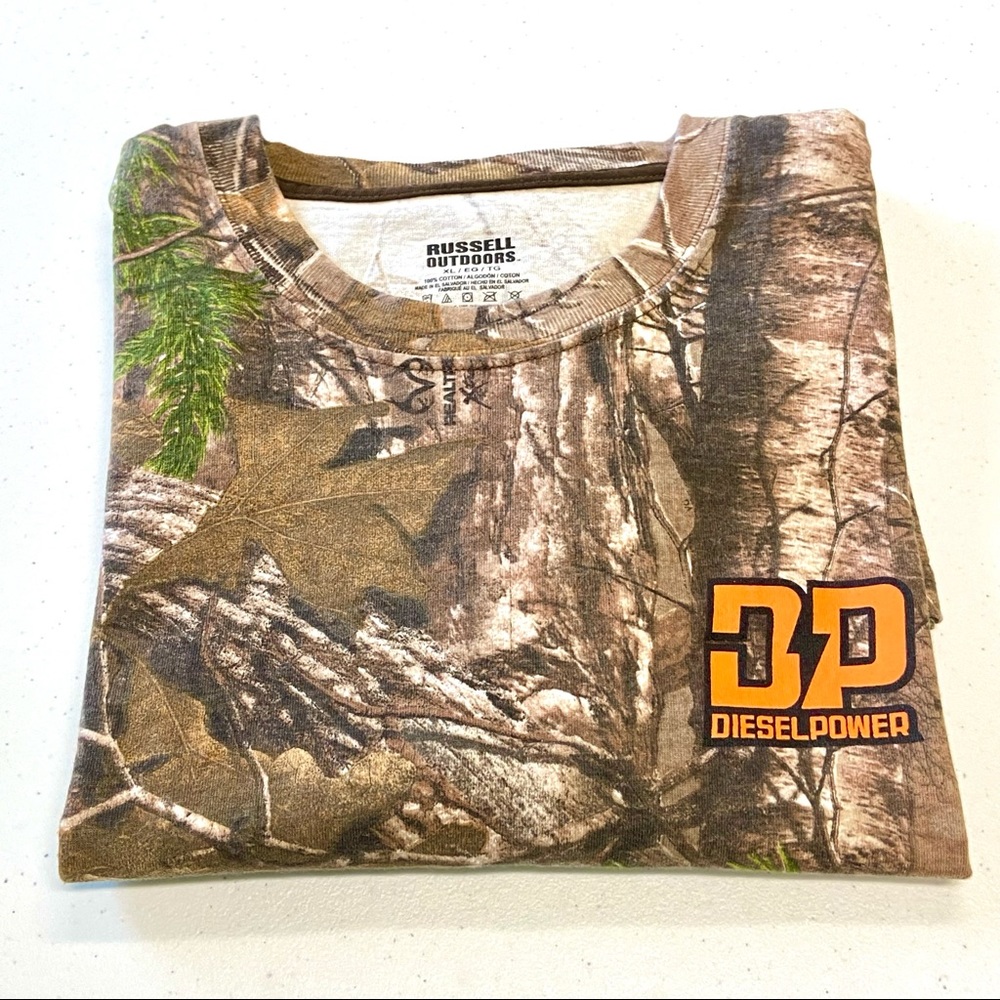 Diesel Power REALTREE Short sleeve crewneck Tee